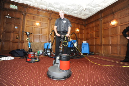 Carpet Cleaner Demonstration Room