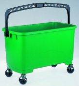 Large 28 litre bucket on castors