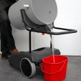 Tilting tank