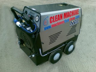 Heavy duty hot water pressure washer for hire